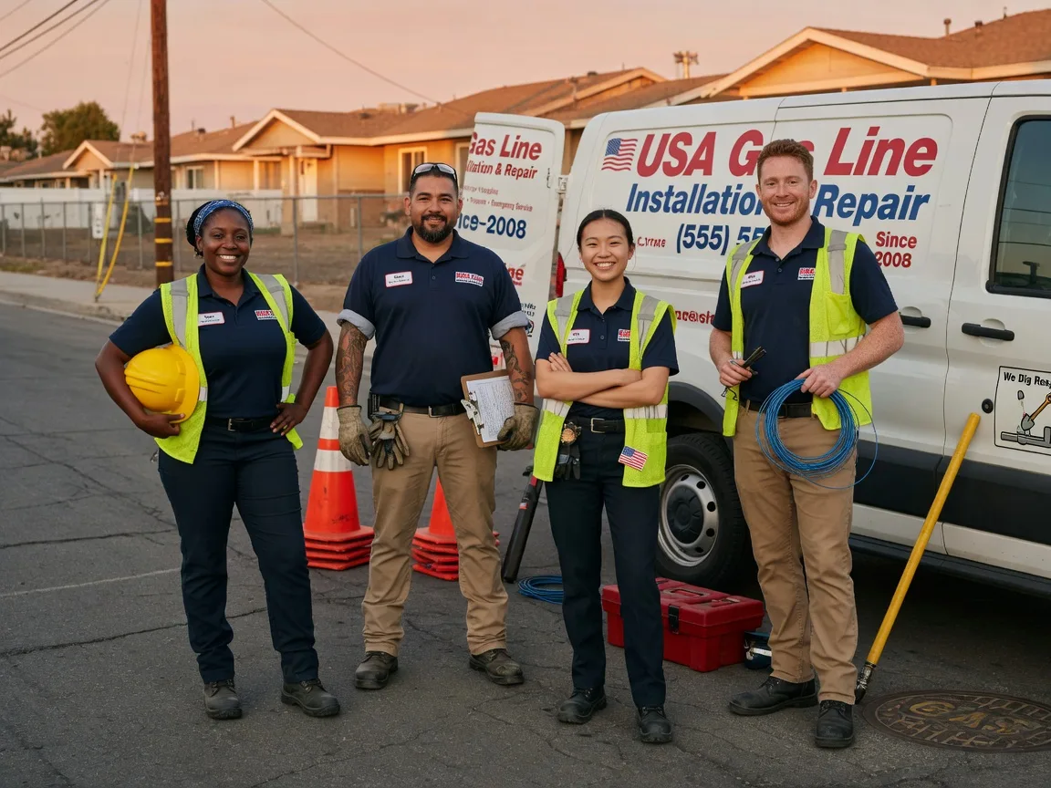 Gas Line Installation company in Hundred, WV